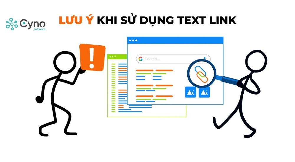 Những lưu ý cần nhớ khi sử dụng Textlink trong chiến dịch SEO